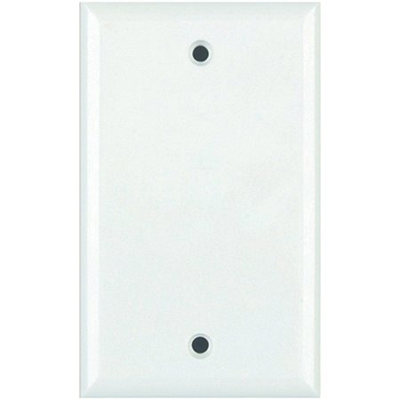 Datacomm Electronics Standard Blank Wall Plate (White) 21-0026